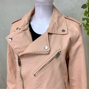 CI SONO Women's Blush Moto Jacket